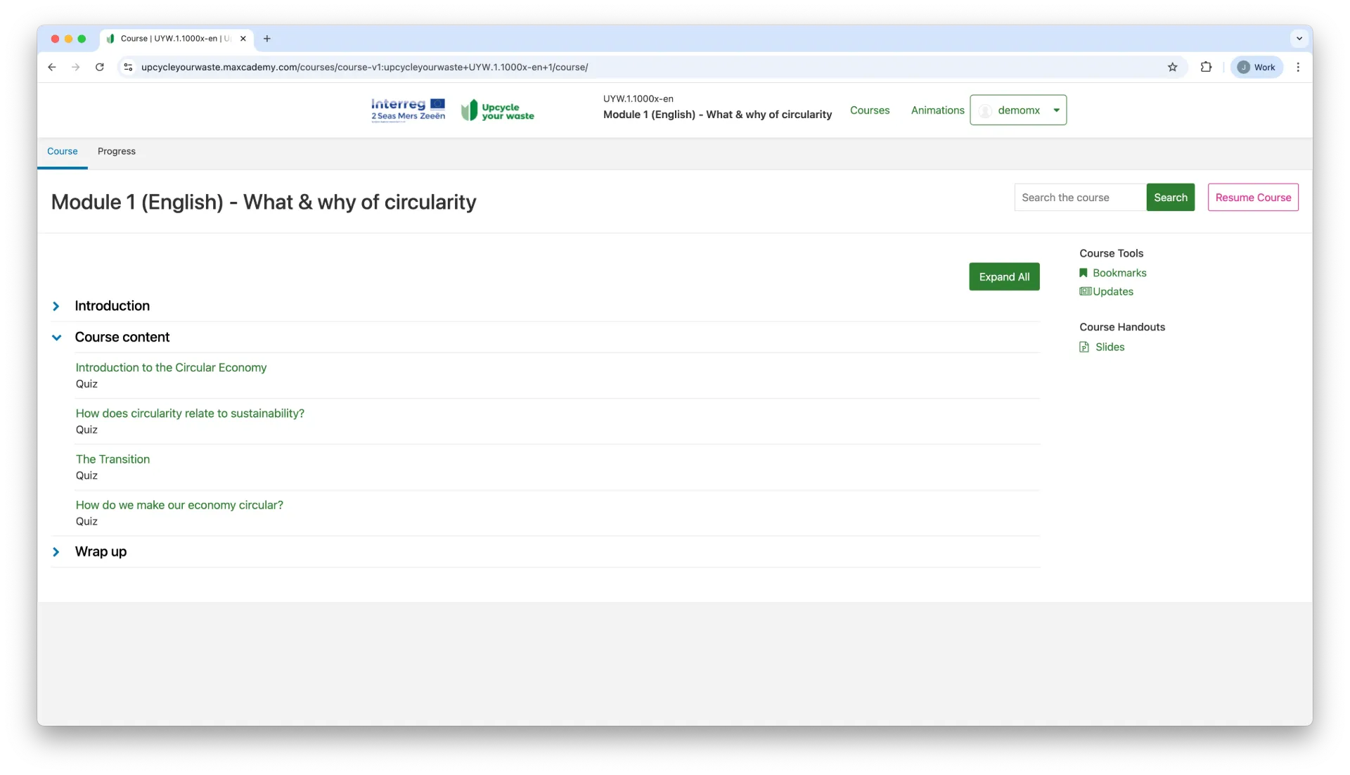 Pakket: e-learning module, 15 minuten (Normaal (4 tot 6 weken))